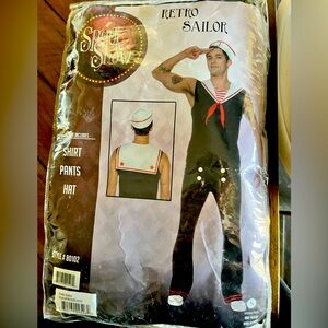 Men’s Retro Sailor Costume S